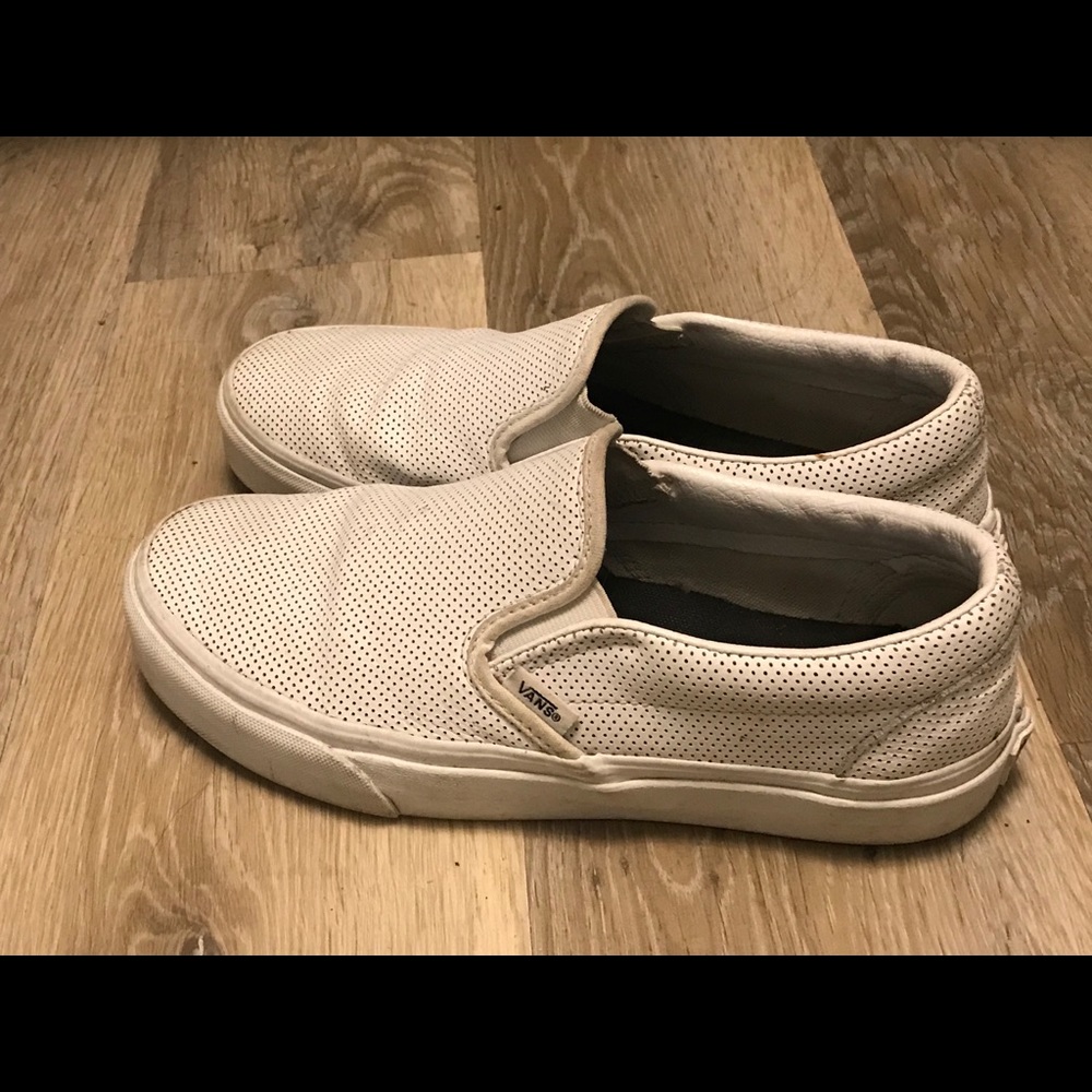 White vans have been worn a couple time